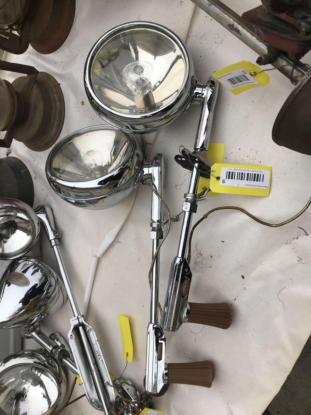 Pair Of BLC Spotlights Made In USA w/ 14-1/2" Arm