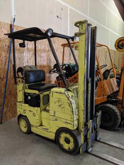 Green Propane Forklift