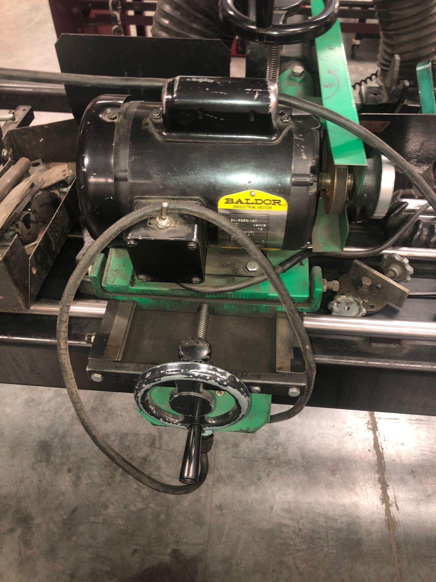 Foley United Model 3096 Accu-Spin Reel Mower Grinder w/ Delta Dust Collector System