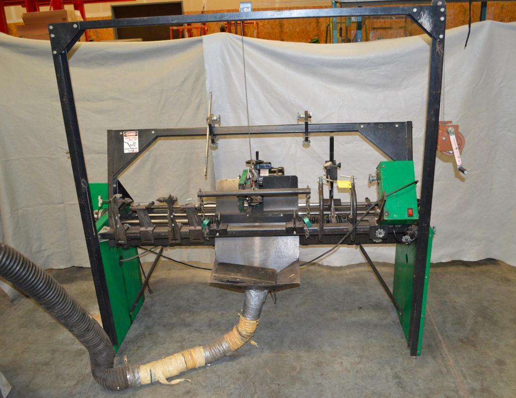 Foley United Model 3096 Accu-Spin Reel Mower Grinder w/ Delta Dust Collector System