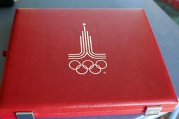 1980 Russian Olympic Coin Set- Series I Geographic