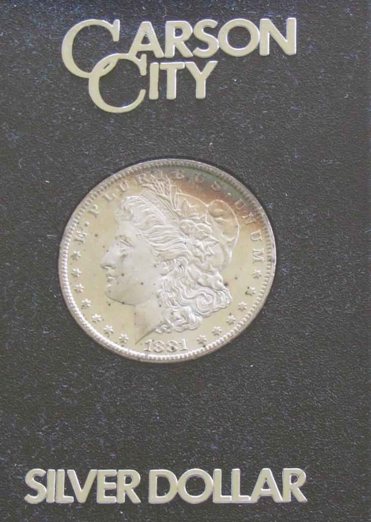 1881 CC Morgan Silver Dollar (Mixed Carson City)