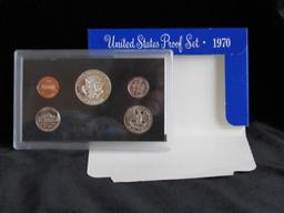 United States Proof Set 1969, 1970, 1971, 1972