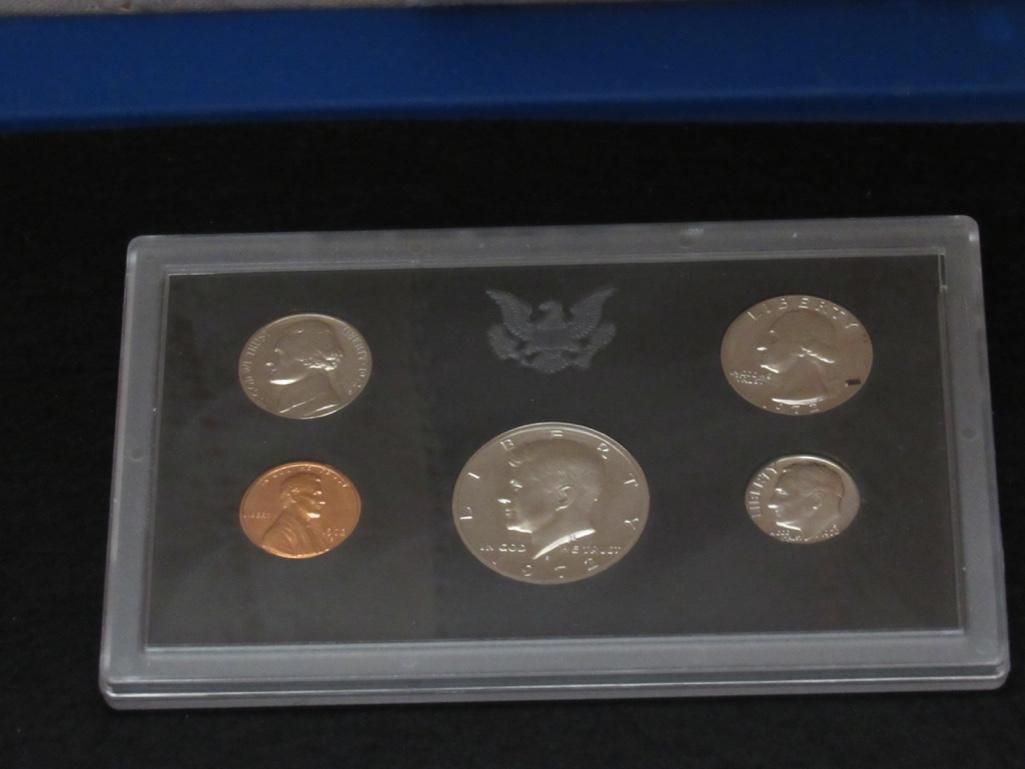 United States Proof Set 1969, 1970, 1971, 1972