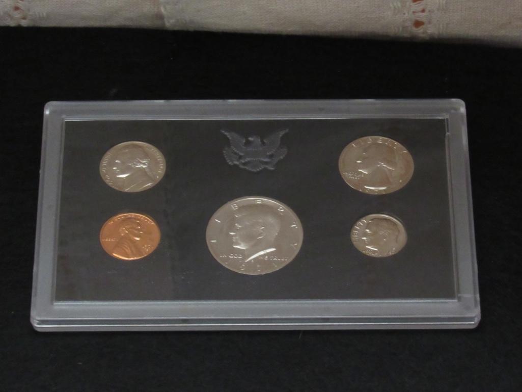 United States Proof Set 1969, 1970, 1971, 1972