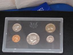 United States Proof Set 1969, 1970, 1971, 1972