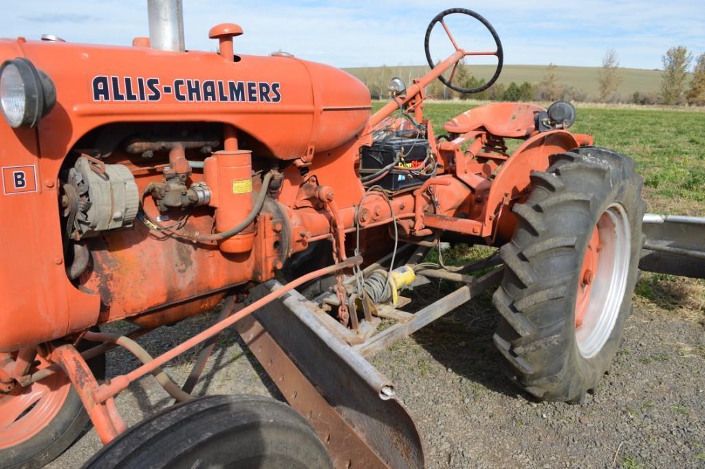 1951 Allis Chalmers Model B Row-Crop Tractor