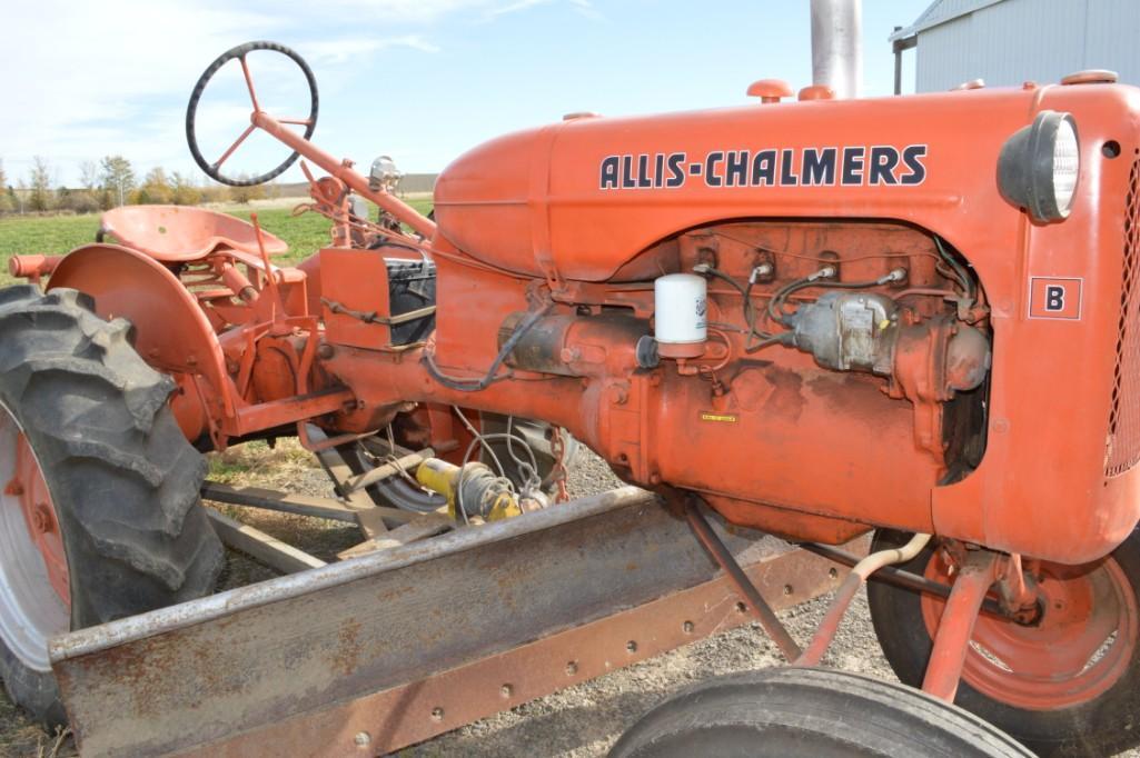 1951 Allis Chalmers Model B Row-Crop Tractor