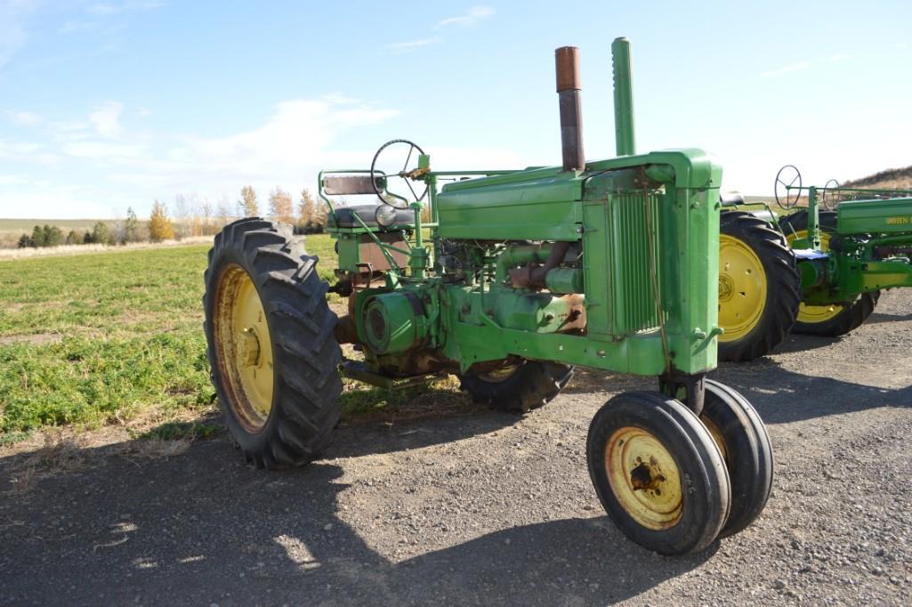 1938 John Deere Model G Row-Crop Tractor