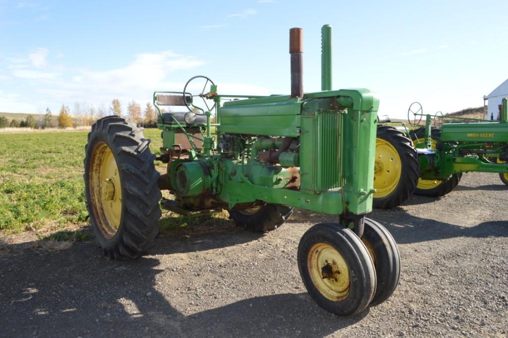 1938 John Deere Model G Row-Crop Tractor