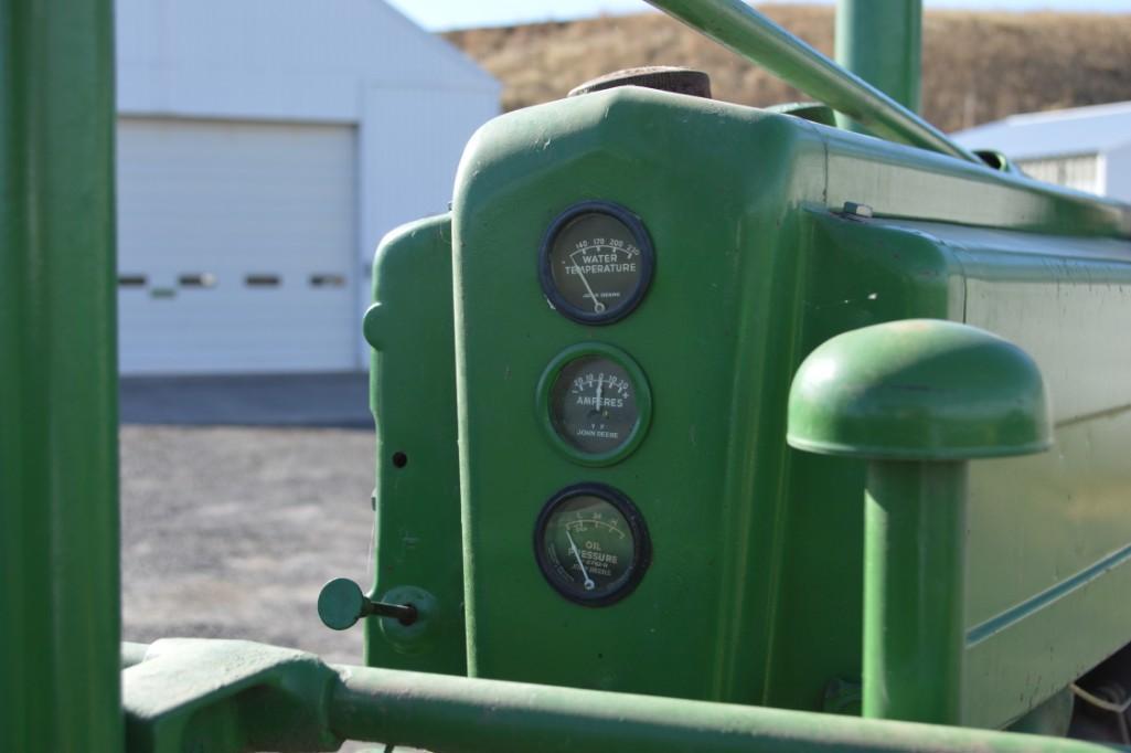 1938 John Deere Model G Row-Crop Tractor