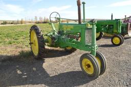 1938 John Deere Model B Row-Crop Tractor