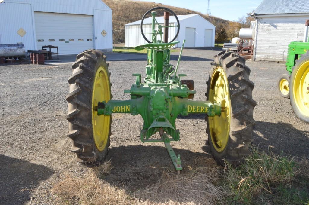 1938 John Deere Model B Row-Crop Tractor