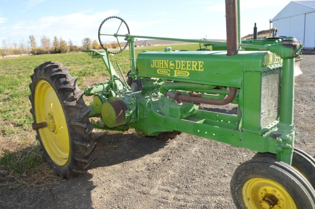 1938 John Deere Model B Row-Crop Tractor