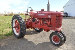 1954 Farmall Model Super M Row-Crop Tractor