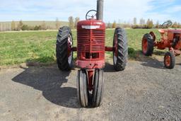 1954 Farmall Model Super M Row-Crop Tractor