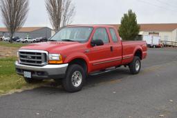 1999 Ford F250 Superduty 4 X 4 3/4Ton Truck