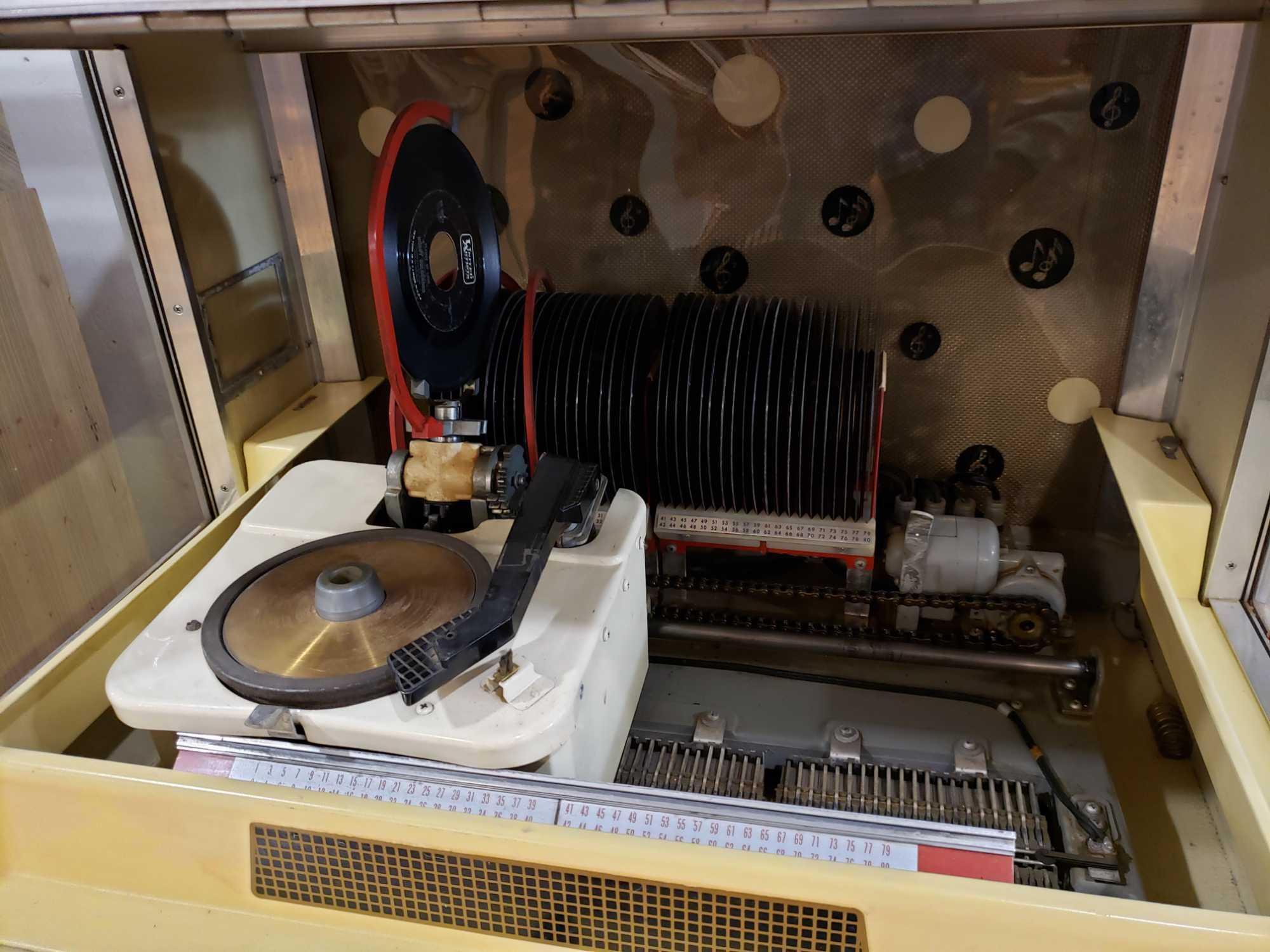 1955 AMI Model G80 SEL 45RPM Jukebox