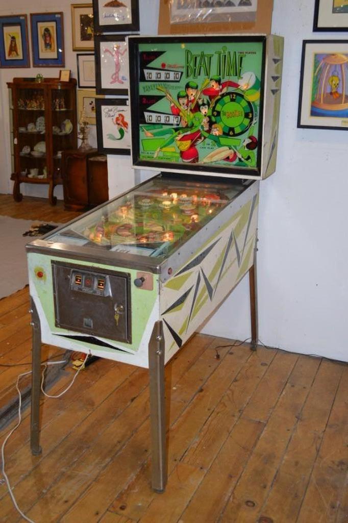 1967 Williams Beat Time Pinball Machine