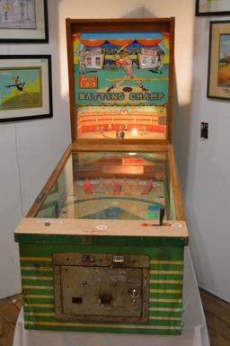 Williams Pesco Batting Champ Pinball Style Machine