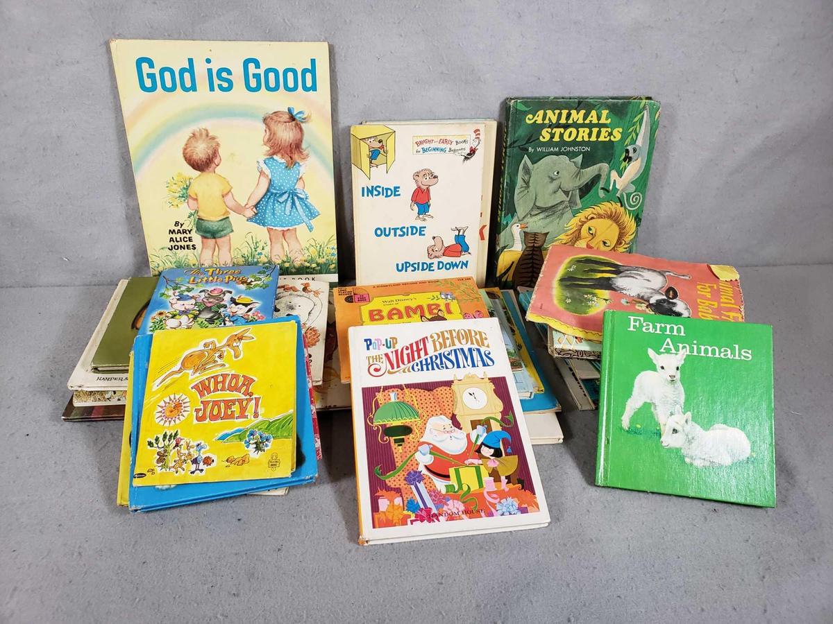 Approx. (40) Assorted Children's Books