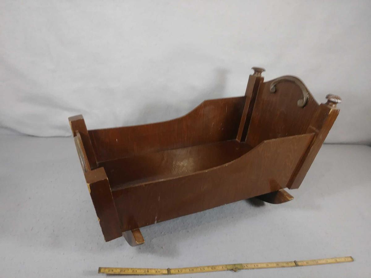 DOLL CRADLE WOOD