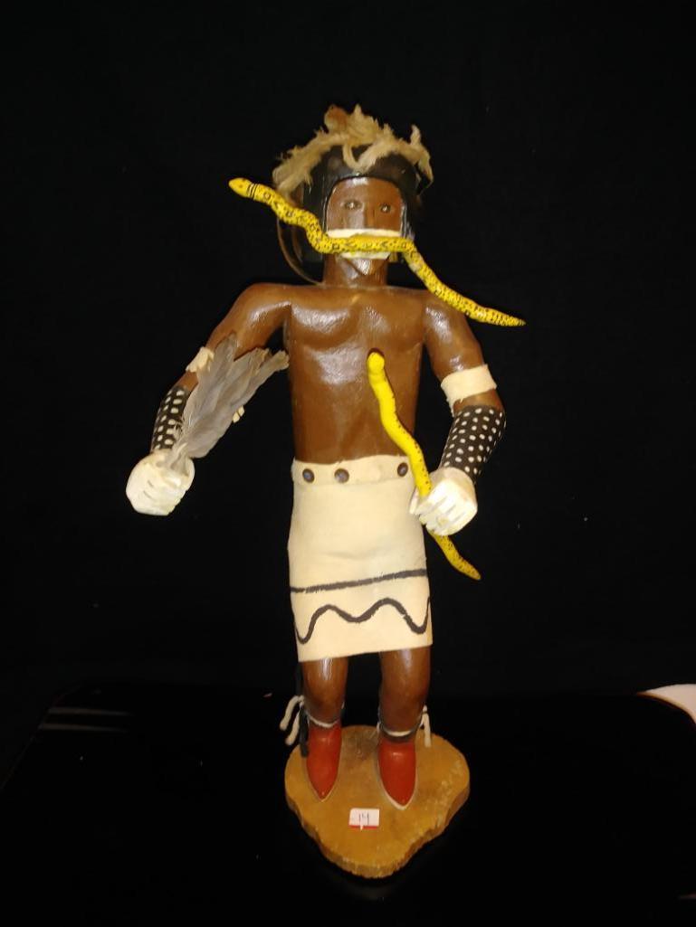 Hopi Snake Man Kachina Doll