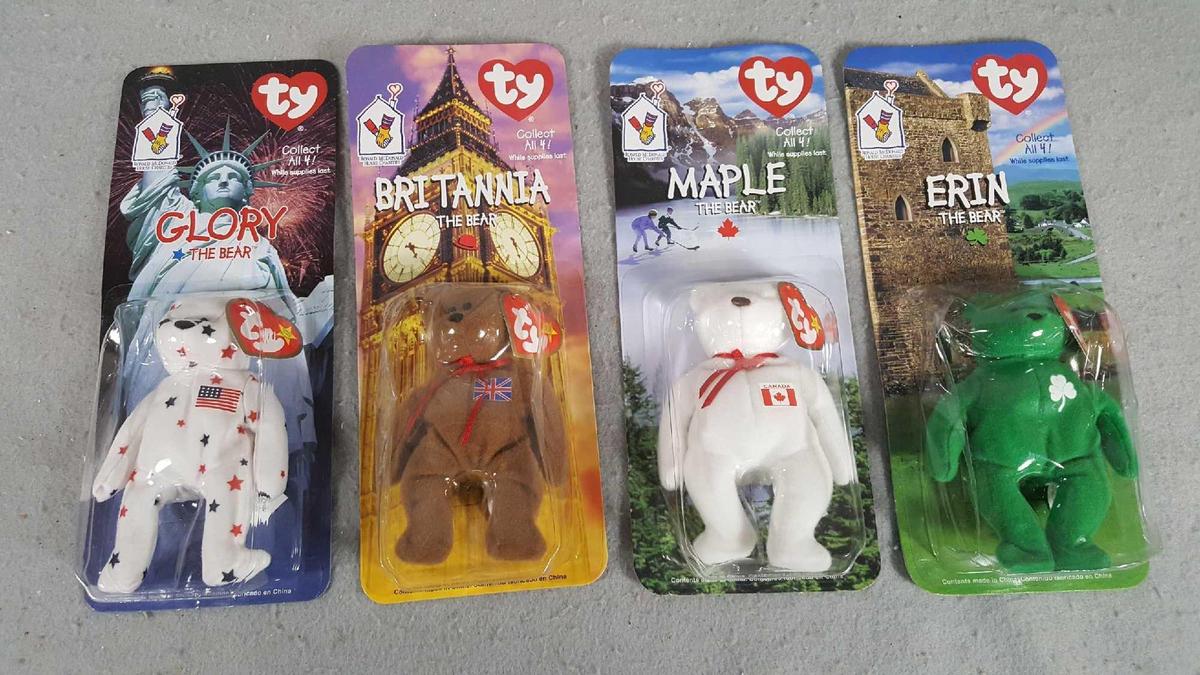 McDonalds Beanie Babies Charity Set