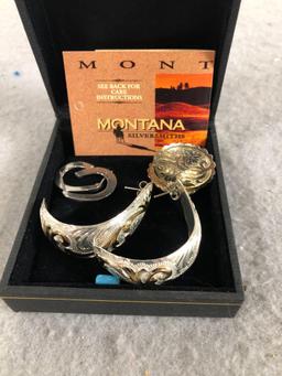(2) Sets of Montana Silver Earrings