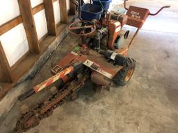 DITCH WITCH C77 Walk Behind Chain Trencher