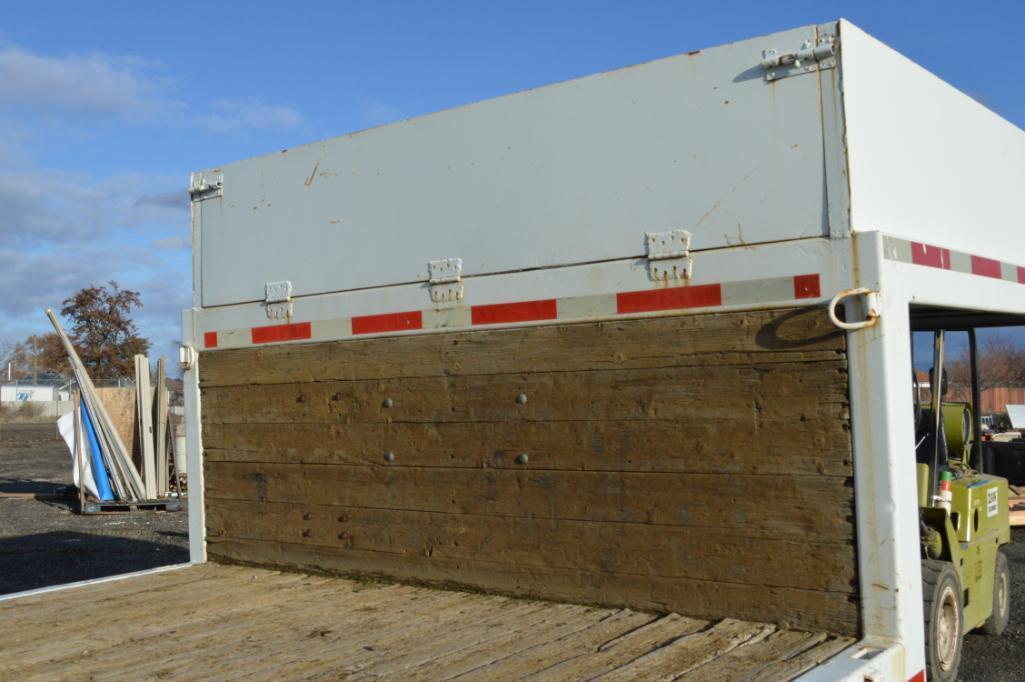 1977 Custom Built 5th Wheel Tri-Axle Trailer