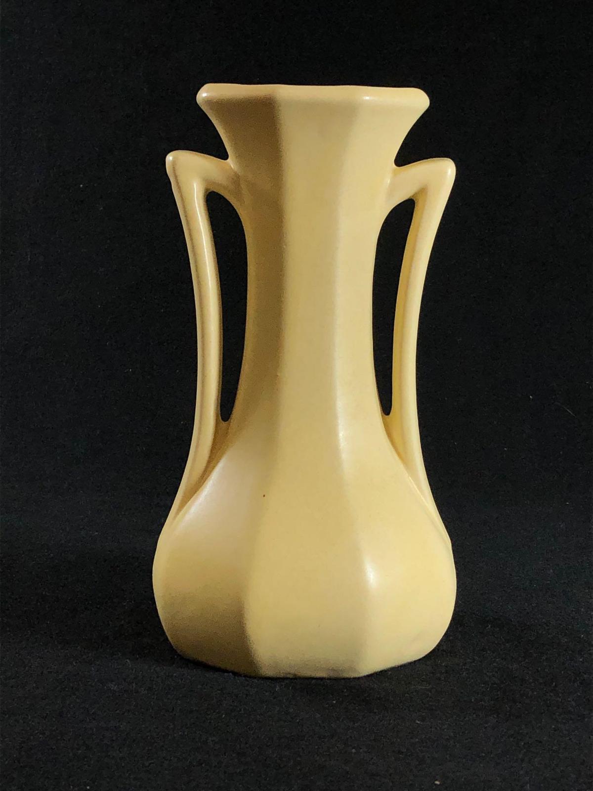 McCoy Yellow Vase