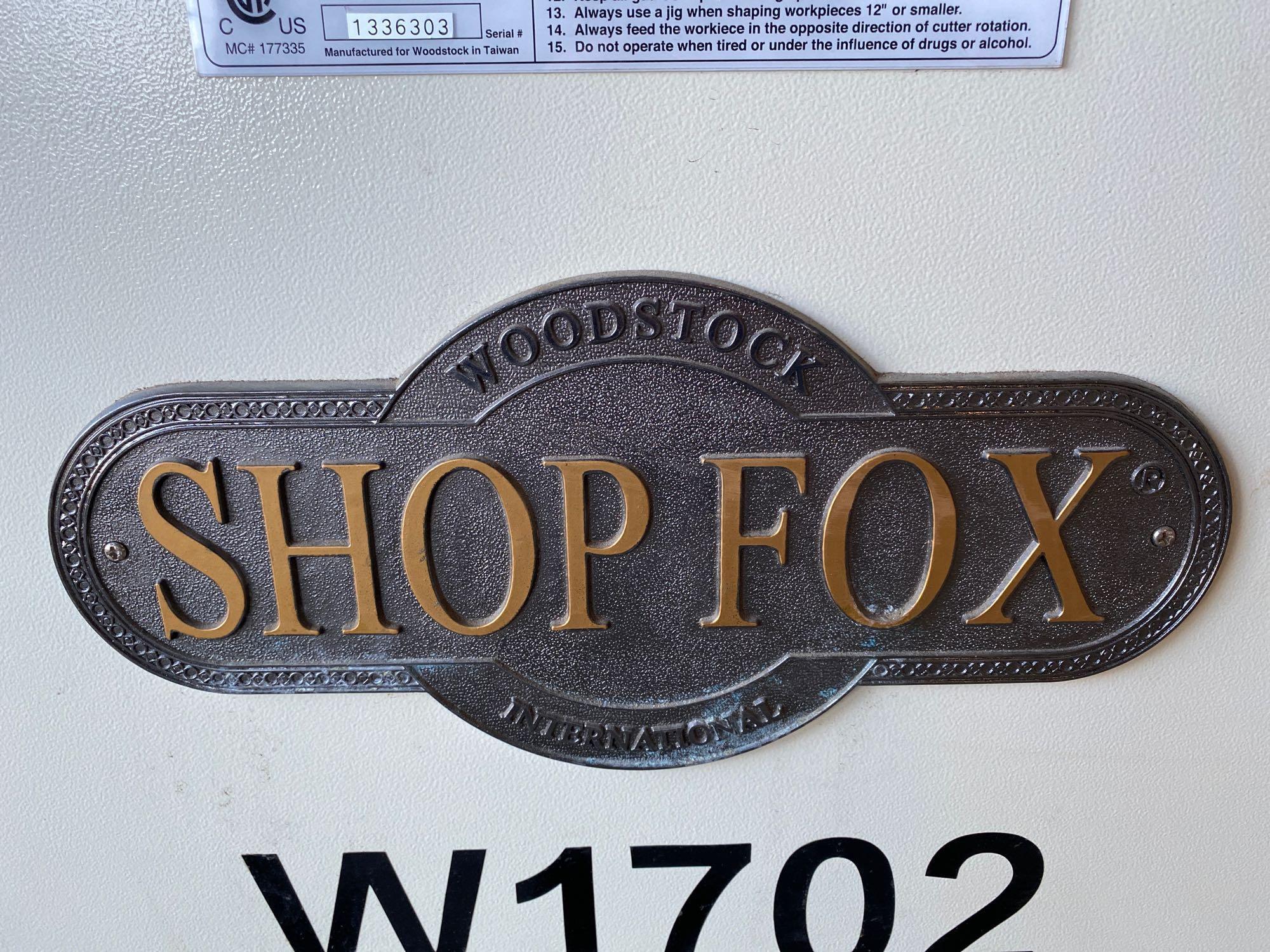 Shop Fox Shaper