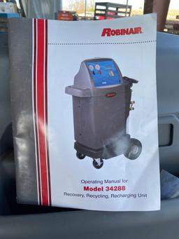 Robinair Cooltech 34288 AC Recovery, Recycling & Recharging Unit