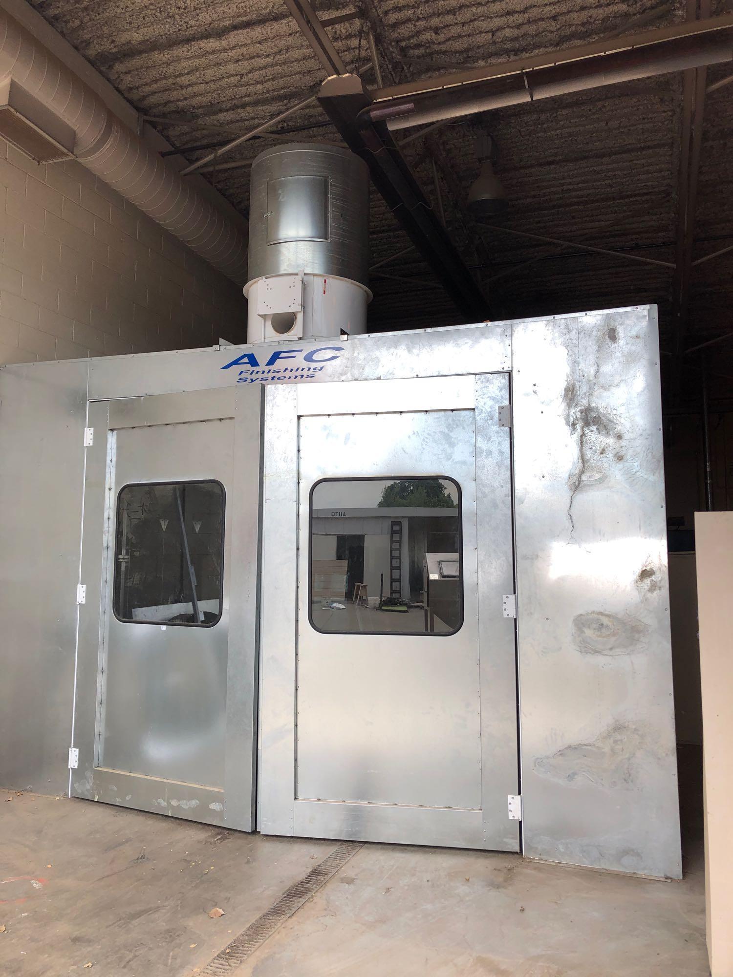AFC Finishing Systems Crossflow Spray Booth ARA(New) See Build Sheets For Further Details