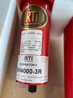 RTI Eliminator...II Paint Booth Desiccant Dryer New