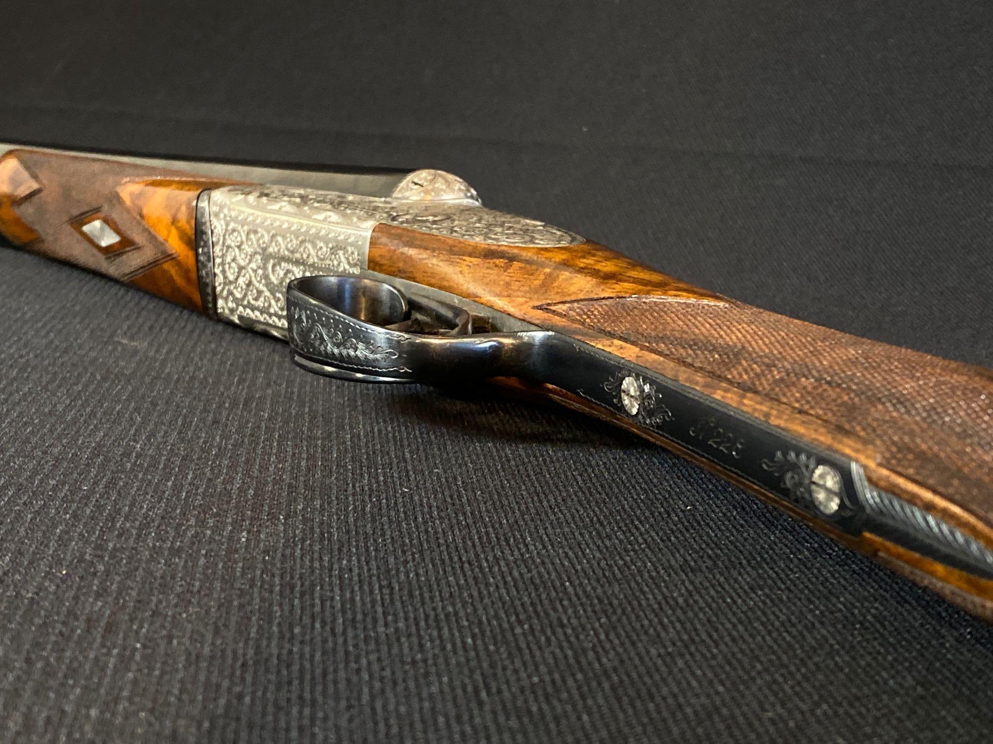 AYA Aguirre Y Aranzabal Side By Side Model No. 2 16-Ga Brake Action Shotgun Made In Spain