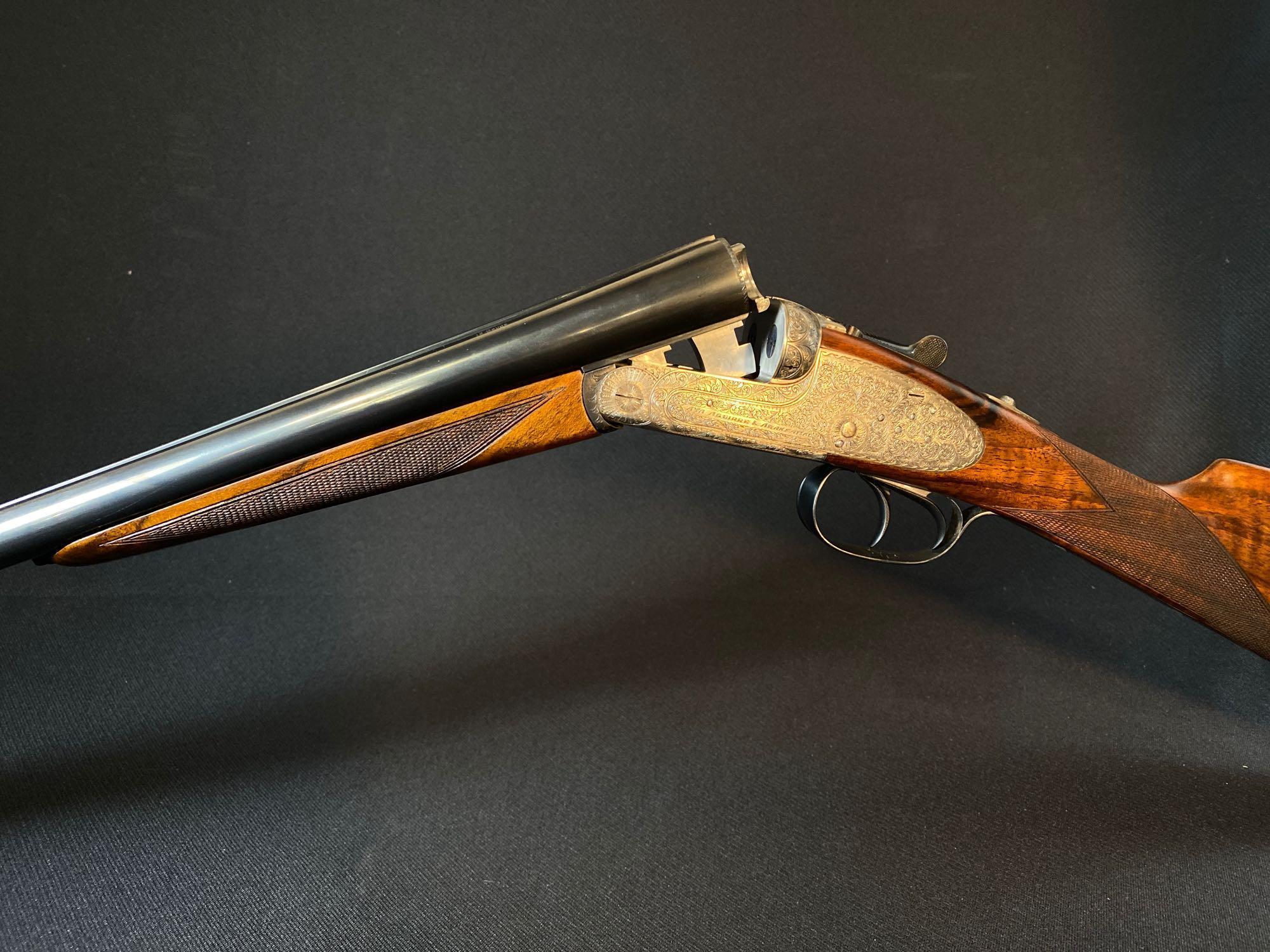 AYA Aguirre Y Aranzabal Side By Side Model No. 2 16-Ga Brake Action Shotgun Made In Spain