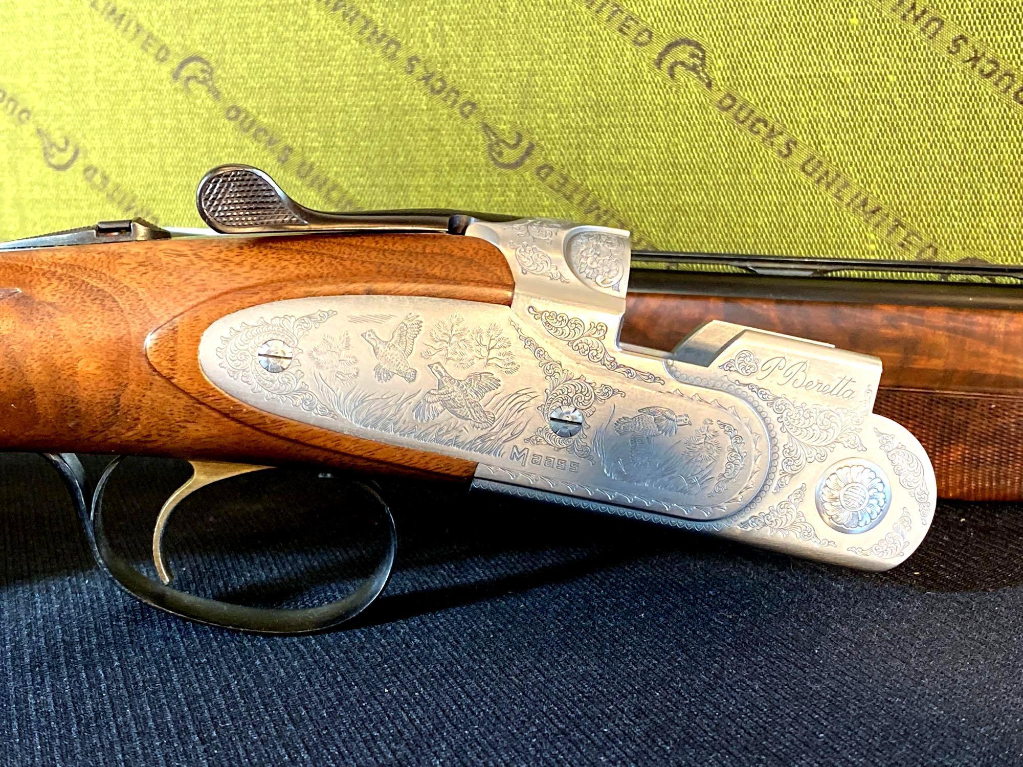 Beretta Ducks Unlimited Special Edition Model 687DU 20-Ga Over Under Break Action Shotgun w/ Case