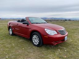 2009 Chrysler Sebring JS 2 Door Convertible