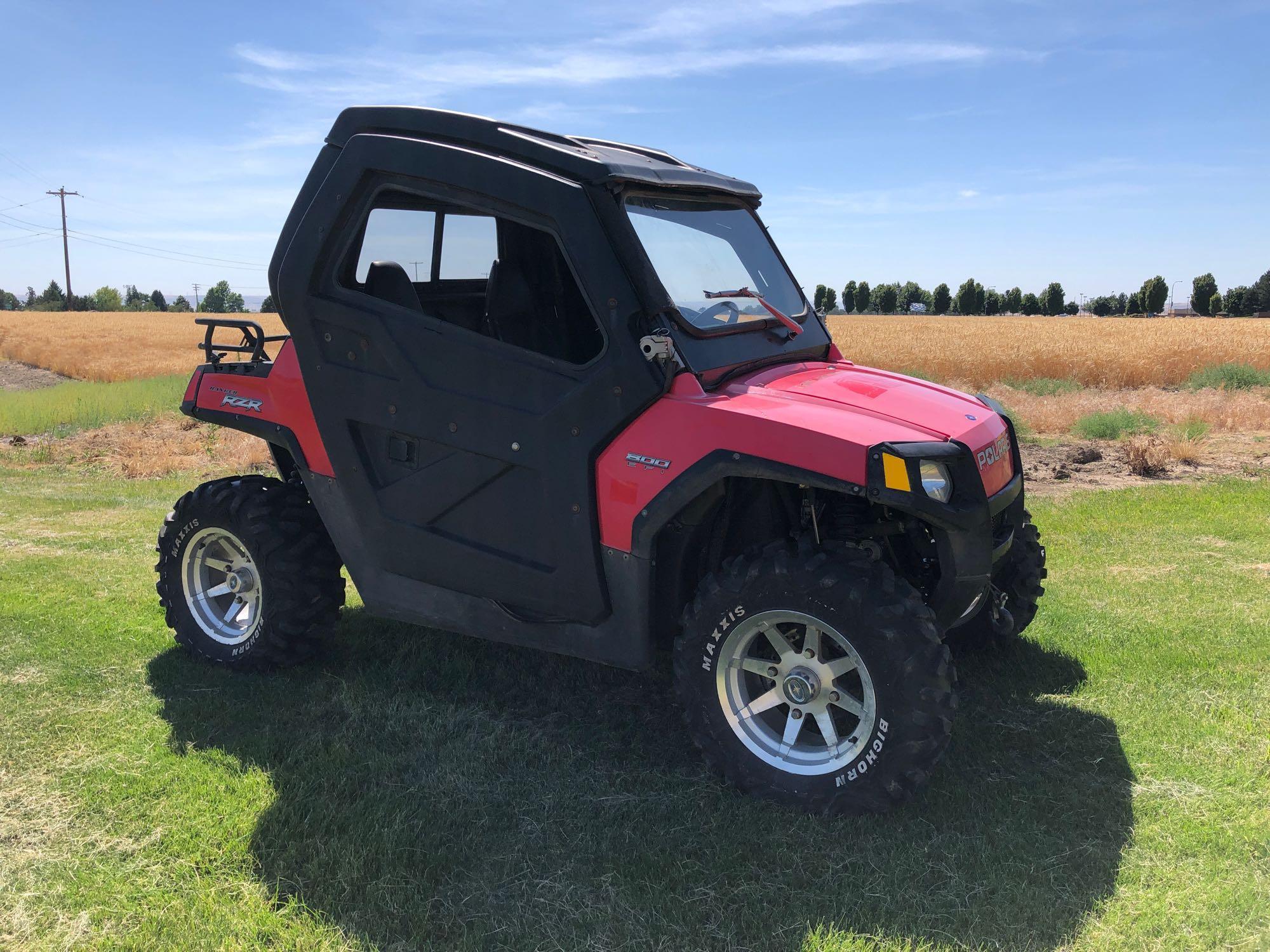 2009 Polaris RZR Ranger 800 EFI. Includes Polaris Prospector Pro-S Set Of Tracks 11" Width