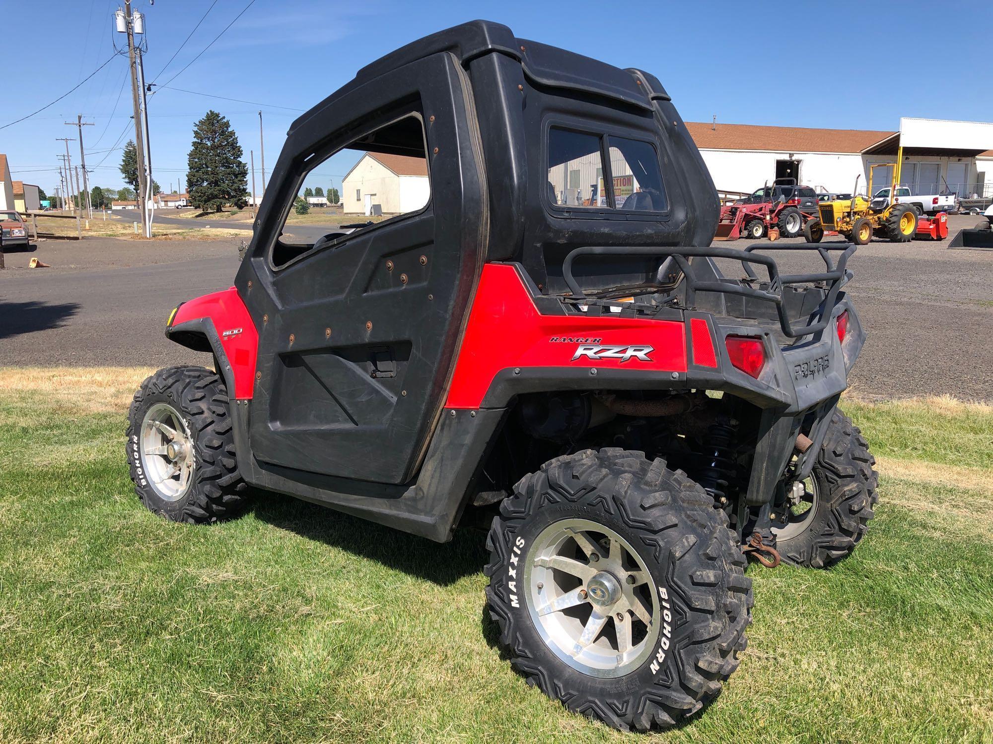 2009 Polaris RZR Ranger 800 EFI. Includes Polaris Prospector Pro-S Set Of Tracks 11" Width