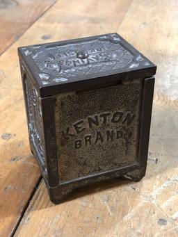 Vintage Cast Iron Kenton Brand Mini Safe