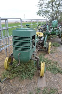 John Deere Model LA Wide Front Tractor, Restoration In Progress