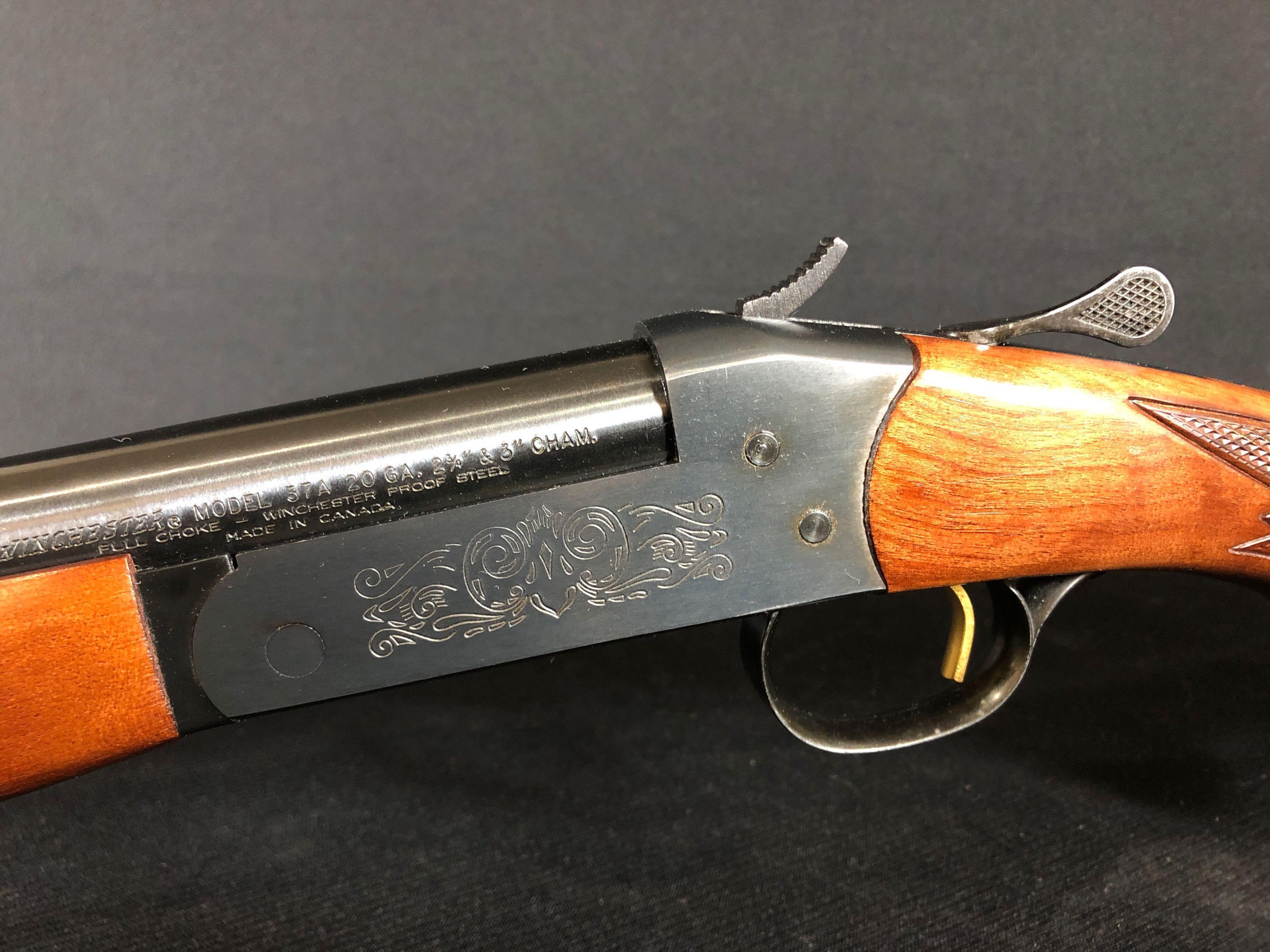 Winchester Model 37A, 20 gauge, Break Action Shotgun