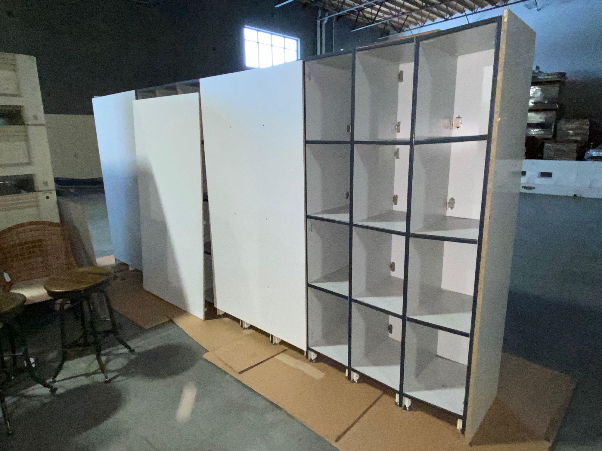 Spacestor Freestanding 48-locker Unit 13-1/2' x 76" x 19-1/2"