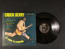 Chuck Berry "St. Louis To Liverpool" Autographed Album