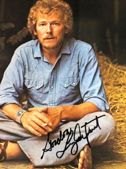 Gordon Lightfoot "Sundown" Autographed Album signed by Gordon Lightfoot