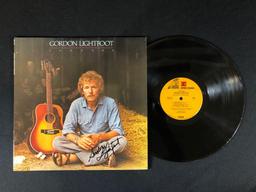 Gordon Lightfoot "Sundown" Autographed Album signed by Gordon Lightfoot