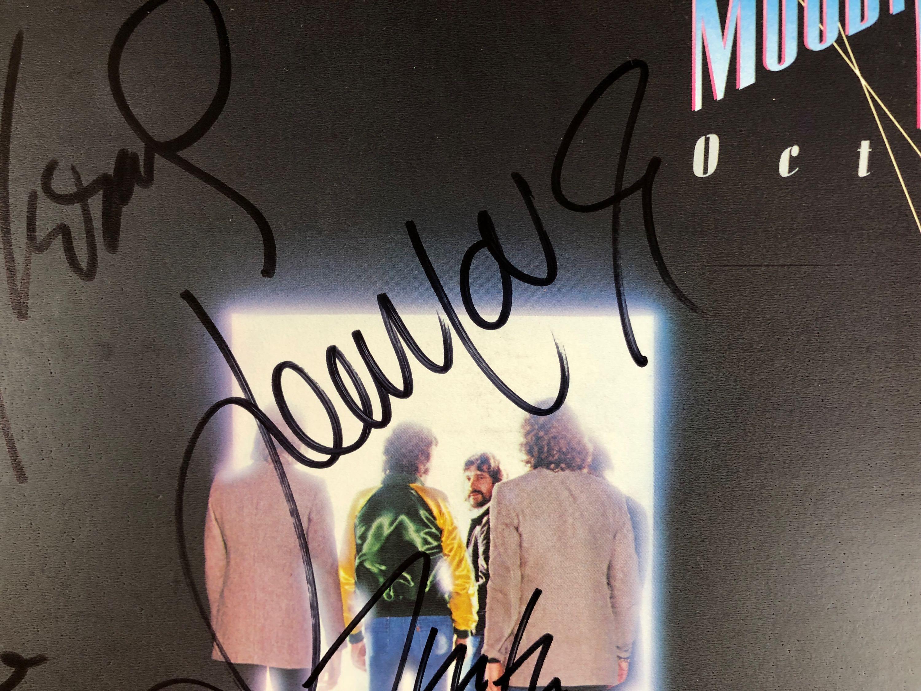 Moody Blues "Octave" Autographed Album